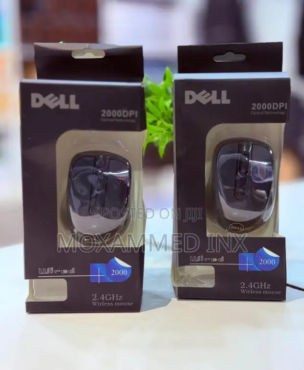Panya ya Kompyuta ya Dell Wireless 2.4GHz 2000DPI - 1