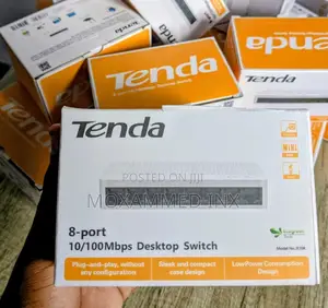 Tenda S1080 Switch ya Port 8 za Fast Ethernet