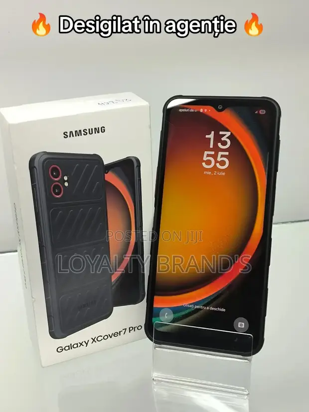 New Samsung Galaxy XCover7 128GB Black - 1