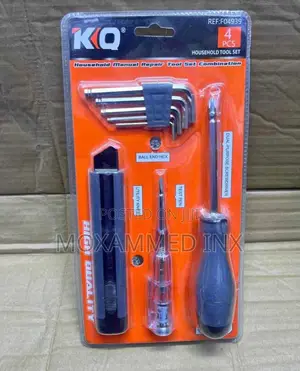 4-Piece KQ Household Manual Repair Tool Set