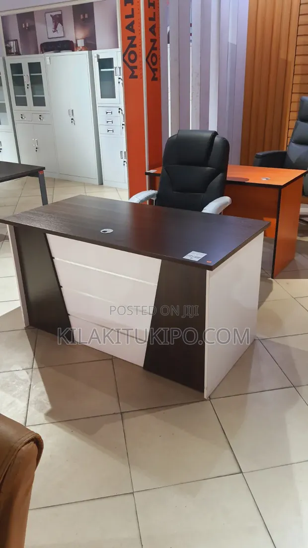 Full Set Office Table and Chair - 1