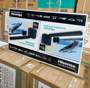 Hisense AX5100Q 580W 5.1 Channel Soundbar with Wireless Subwoofer