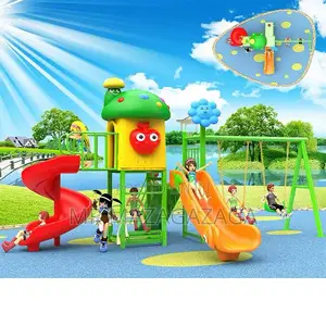 Kindergarten Slide and Swing Set