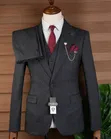 Perino Classic Men's Dark Grey Suit - Brand New - 1