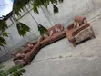 Used Leather Sofa Set - 3:2:1 Configuration - 2