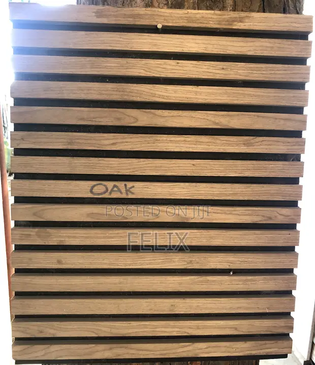 Wood Slat Acoustic Wall Panel - 1
