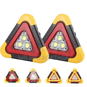 2-in-1 Solar Emergency Roadside Warning Light