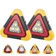 2-in-1 Solar Emergency Roadside Warning Light - 1