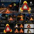 2-in-1 Solar Emergency Roadside Warning Light - 3