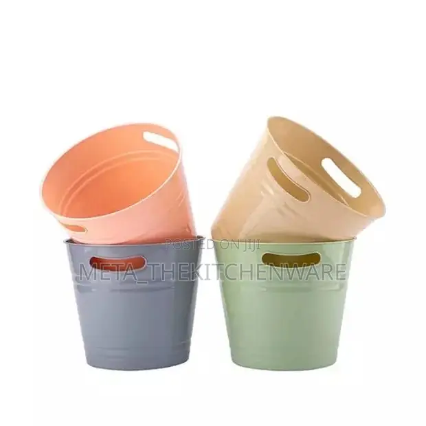 Generic Pastel Metal Ice Buckets 4 in 1 - 1
