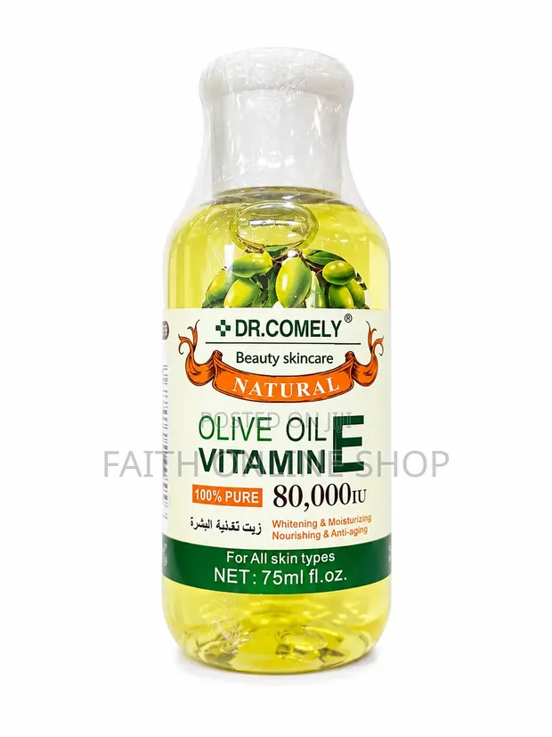 Mafuta ya Dr. Comely Olive Oil na Vitamin E kwa Ngozi 75ml - 1
