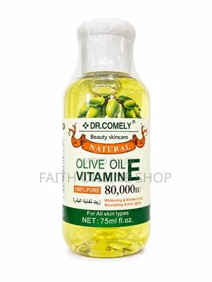Mafuta ya Dr. Comely Olive Oil na Vitamin E kwa Ngozi 75ml