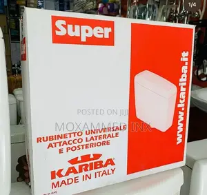 Kariba Super White Plastic Toilet Flush Tank