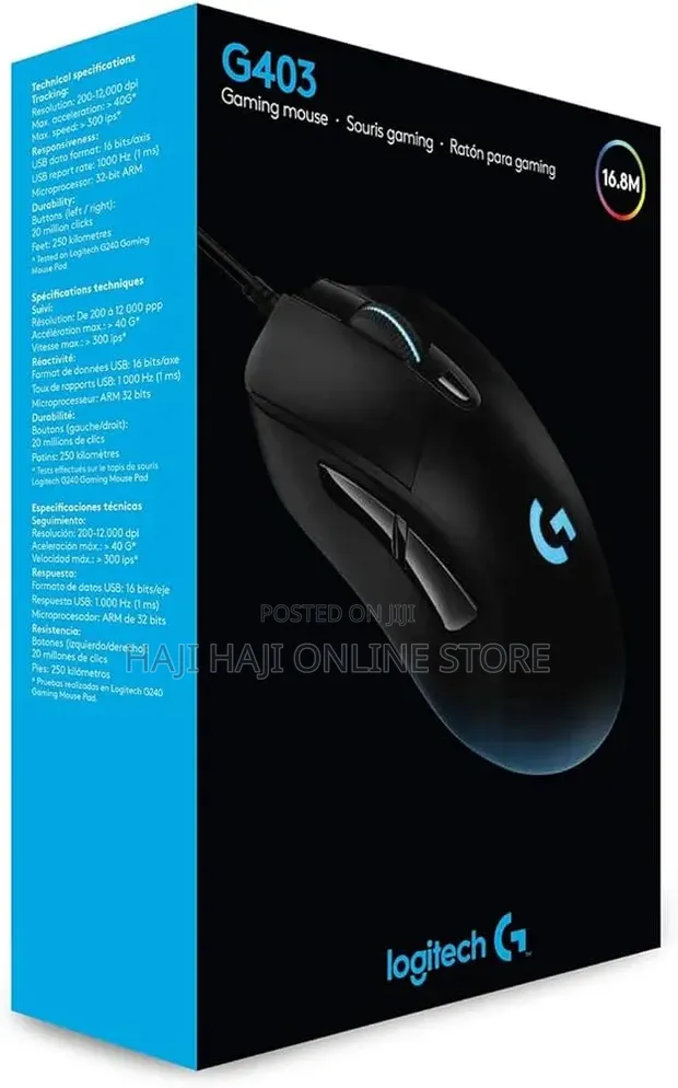 Logitech G Pro HERO Gaming Mouse - Brand New - 1