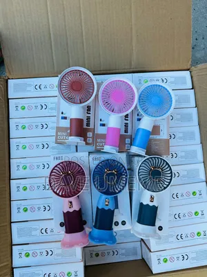 Cute Mini Handheld Makeup Fan