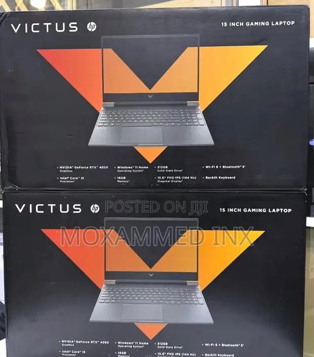 New HP 15 Laptop: Intel Core i5, 16GB RAM, 512GB SSD, RTX 4050 - 1