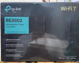 TP-Link Archer BE220 BE3600 Wi-Fi 7 Router