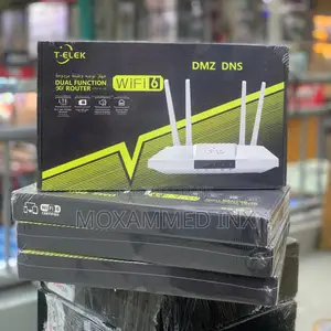 Telek Dual Function WiFi 6 Router 5G