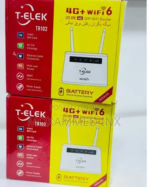 Telek 4G+ WiFi 6 LTE CPE 4G SIM WiFi Router