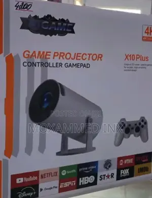 X10 Plus 3D Game Projector with Controller