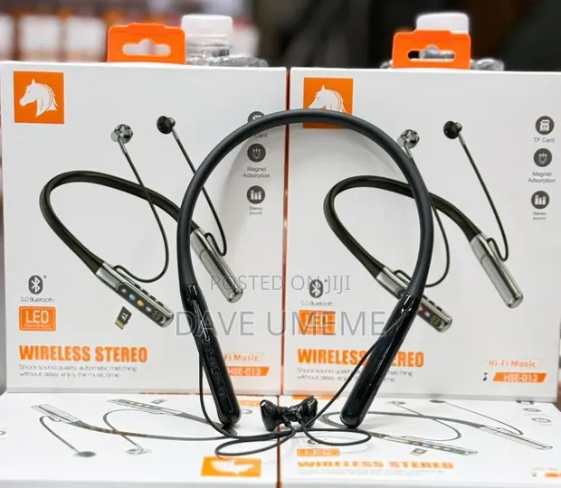 Horse Neckband Wireless Earphones - 1