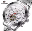 Forsining Men's Automatic Watch - Genuine Leather - 1