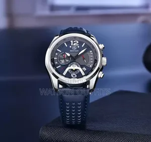 BENYAR Men's Genuine Leather Watch - Brand New