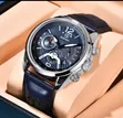 BENYAR Men's Genuine Leather Watch - Brand New - 4
