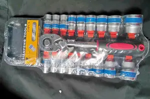 Tian Feng 19-Piece Socket Wrench Set with Reversible Ratchet