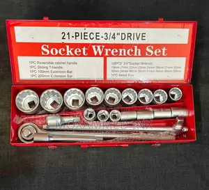KATSU 21-Piece 3/4" Drive Socket Wrench Set