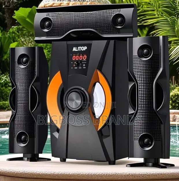 Alitop Subwoofer SP 6576 with 3 Speakers - 1