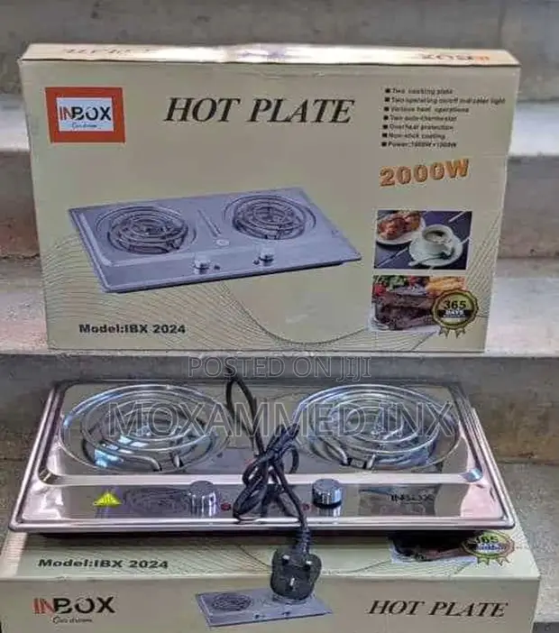 Inbox IBX 2024 Electric Double Coil Hot Plate Cooker - 1