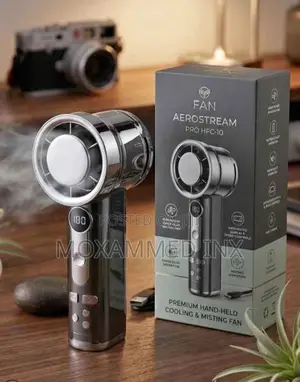 Aerostream Pro HFC-10 Handheld Cooling and Misting Fan
