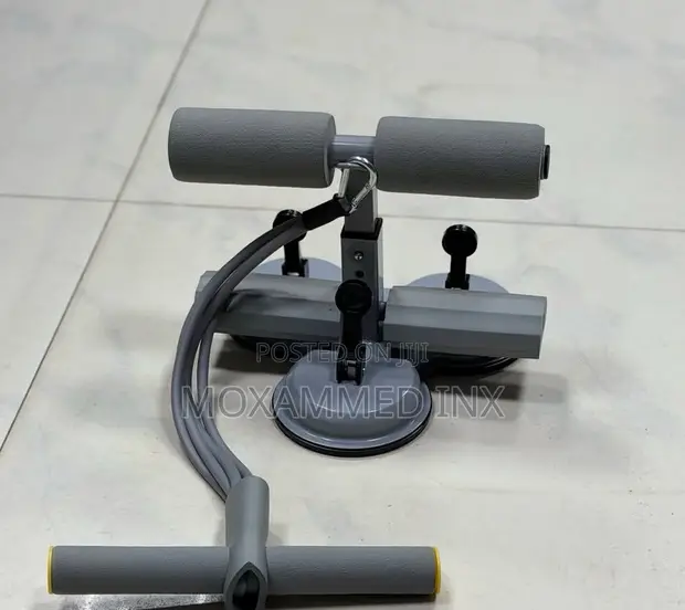 Portable Sit-Up Assistant Device with Resistance Bands - 1