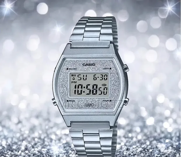 Casio B640WDG-7DF Retro Digital Watch - 1