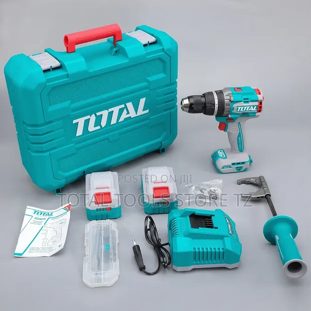 Total Cordless Impact Drill 20V 166Nm - 1