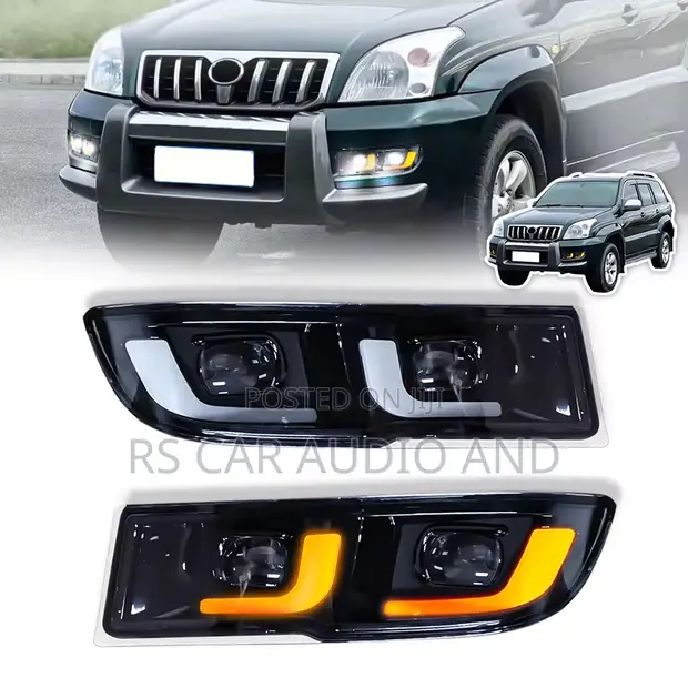 Toyota Land Cruiser Prado 120 Bi-LED Fog Lamps (2003-2009) - 1