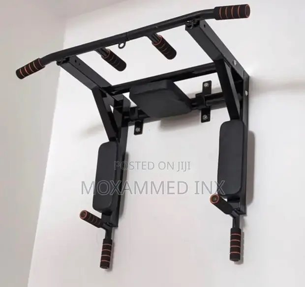 Multifunctional Wall-Mounted Pull-Up Bar and Dip Station - 1
