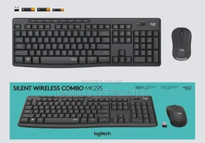 Logitech MK295 Silent Touch Wireless Keyboard & Mouse Combo