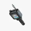 Porodo Voltrush Multi-Port USB Car Charger with TFT Display - 1
