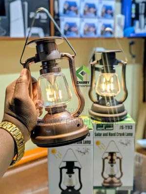 Modern Solar & Type-C Rechargeable Lamp
