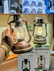 Modern Solar & Type-C Rechargeable Lamp - 1