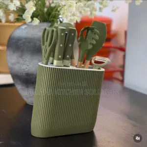 Royalty Silicone Utensil Set - Green