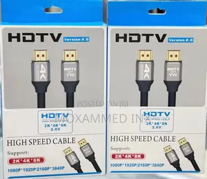 HDTV High Speed Cable 2K/4K/8K HDMI 2.0