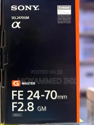 Sony FE 24-70mm f/2.8 GM Lens