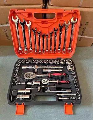 82-Piece Chrome Vanadium Steel Tool Kit