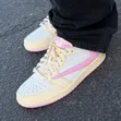 Travis Scott x Air Jordan 1 Low OG "Tropical Pink" - 4