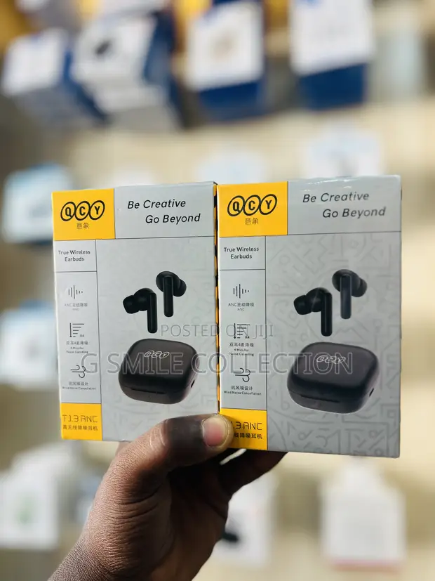 QCY T13 ANC Earbuds - Brand New - 1