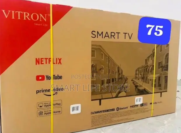 Televisheni Vitron Inch 75 Frameless 4K - 1