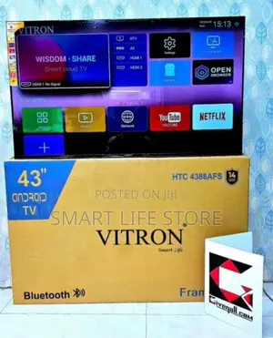 Vitron 43" Smart Android Frameless TV